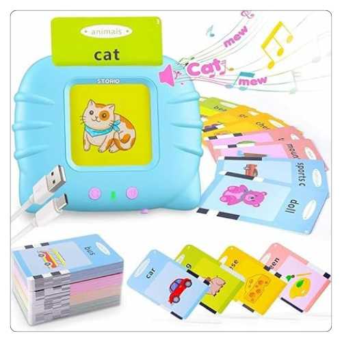 Rechargeable Educational Learning Talking Flash Cards