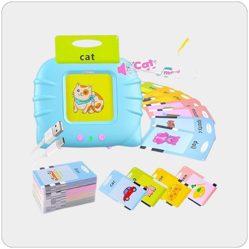 Rechargeable Educational Learning Talking Flash Cards