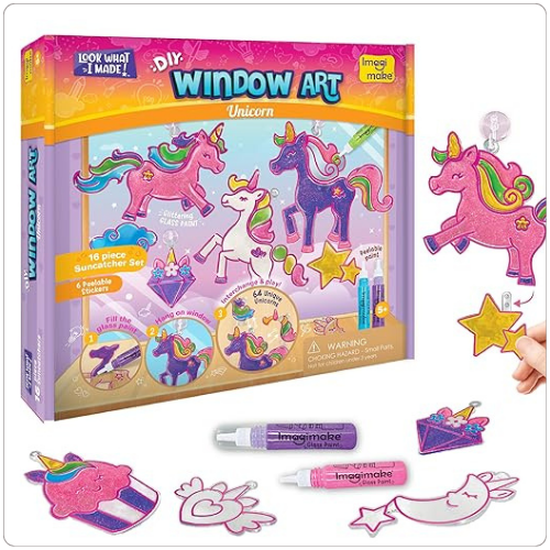 Imagimake Window Art Unicorn