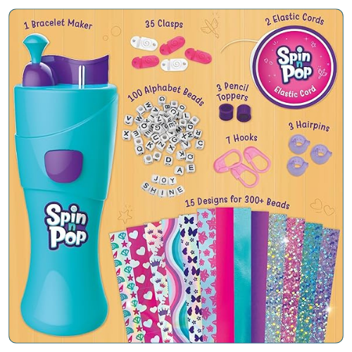 Imagimake Spin n Pop DIY Bracelet Making Kit