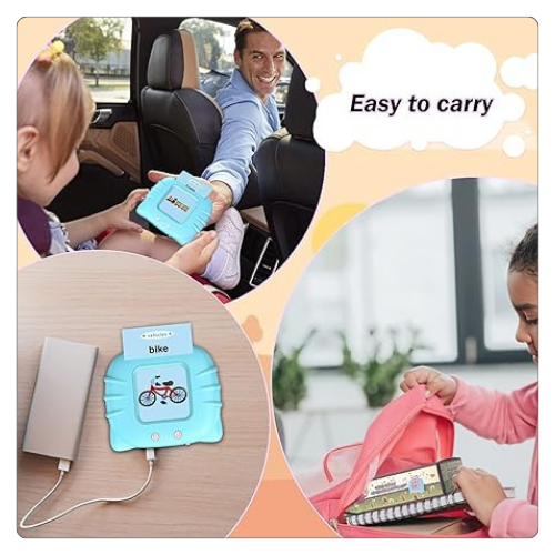 Rechargeable Educational Learning Talking Flash Cards