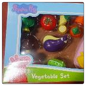 Peppa Vegetable Set 12 pc