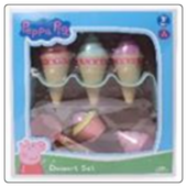 Peppa Pig Dessert Set