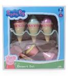 Peppa Pig Dessert Set