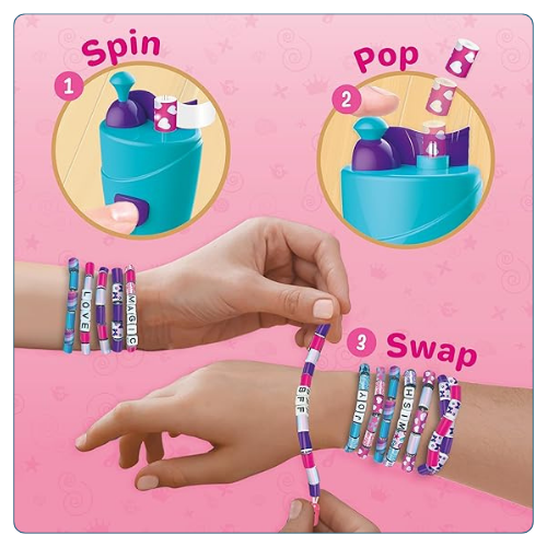 Imagimake Spin n Pop DIY Bracelet Making Kit