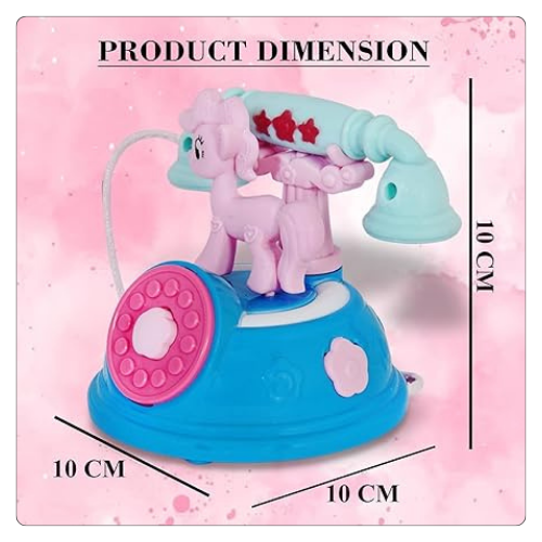 Classic Dial Receiver Simulation Telephone Toy