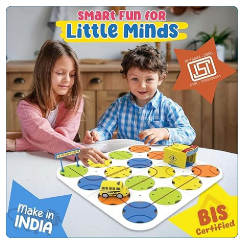 DIY Track Maze Race Car Building Block Set