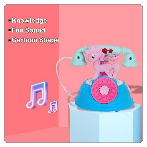 Classic Dial Receiver Simulation Telephone Toy