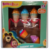 Masha & Bear Dessert Set
