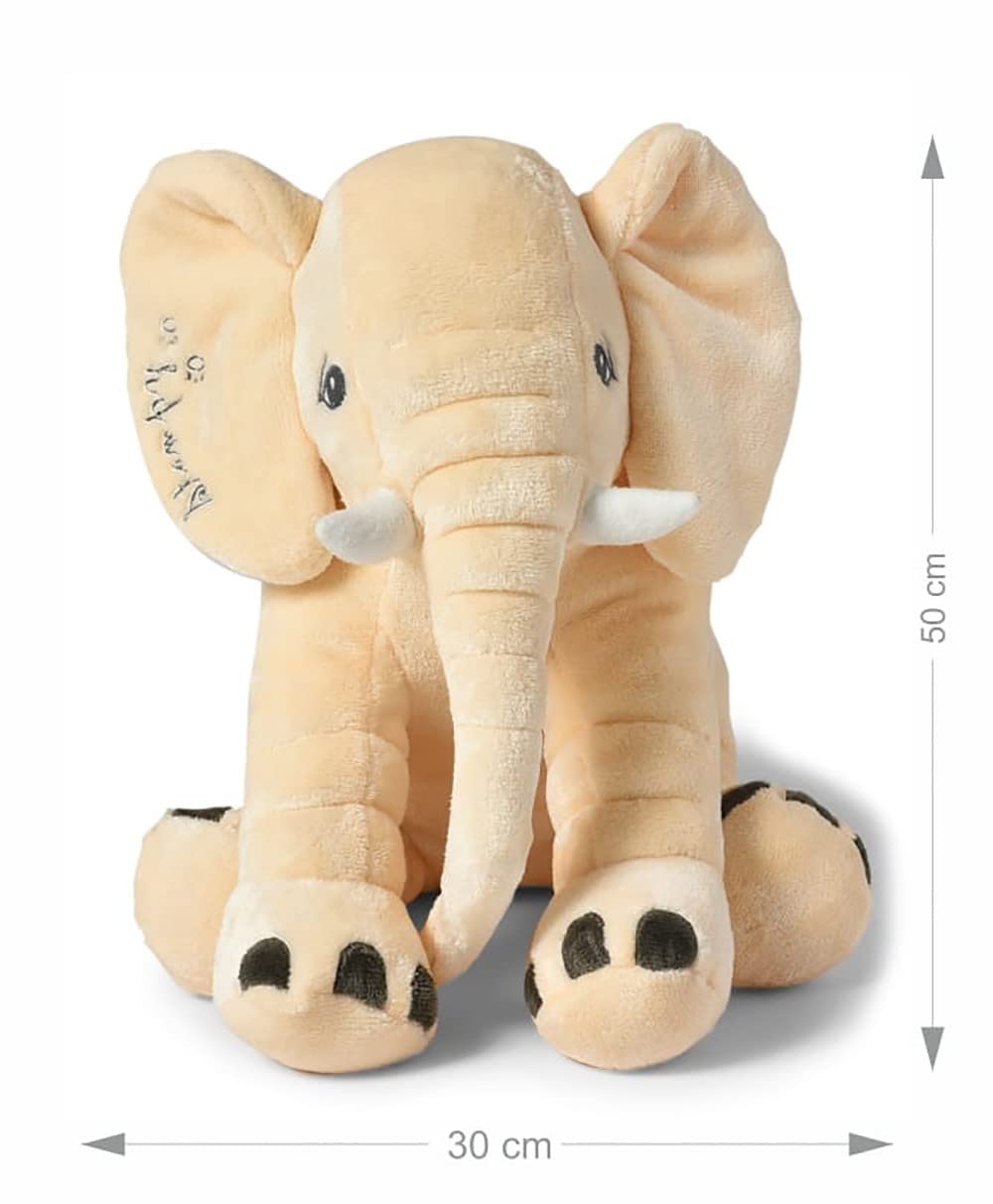 Mi Arcus Elephant Soft Toys for Girls Boys Kids Teddy and Bunny for Baby, Animal Stuffed Plush Toy 50 cm