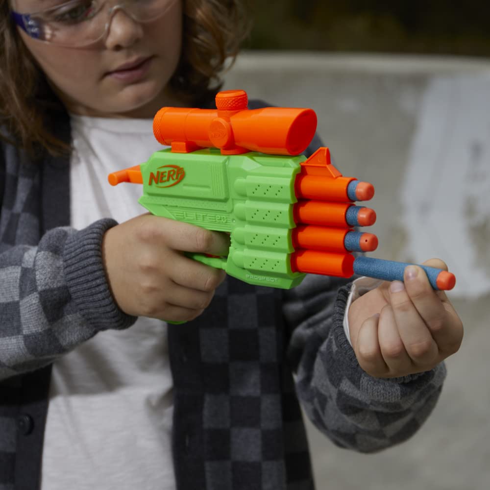 Nerf Elite 2.0 Face Off Target Set,Includes 2 Dart Blasters & Target & 12 Nerf Elite Darts,Toy Foam Blasters for Kids Outdoor Games,Multicolor