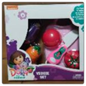 Dora Veggie Set