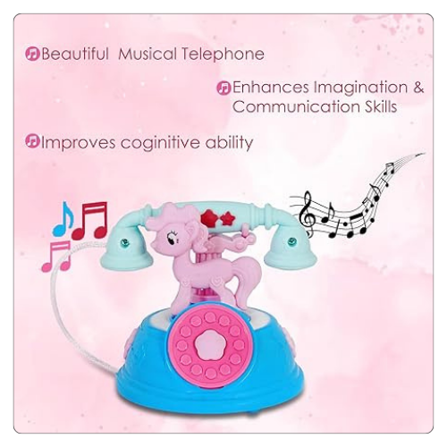 Classic Dial Receiver Simulation Telephone Toy