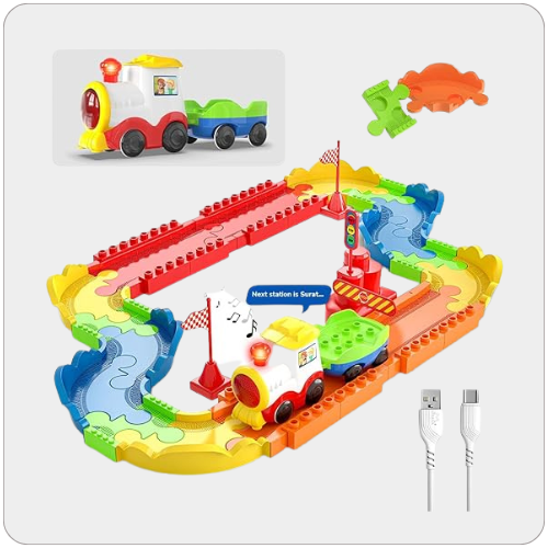 Toy Train Set