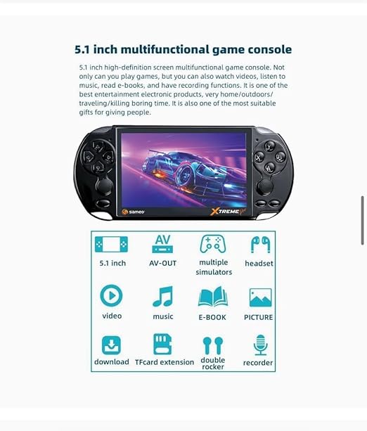 Sameo Handheld Game Console