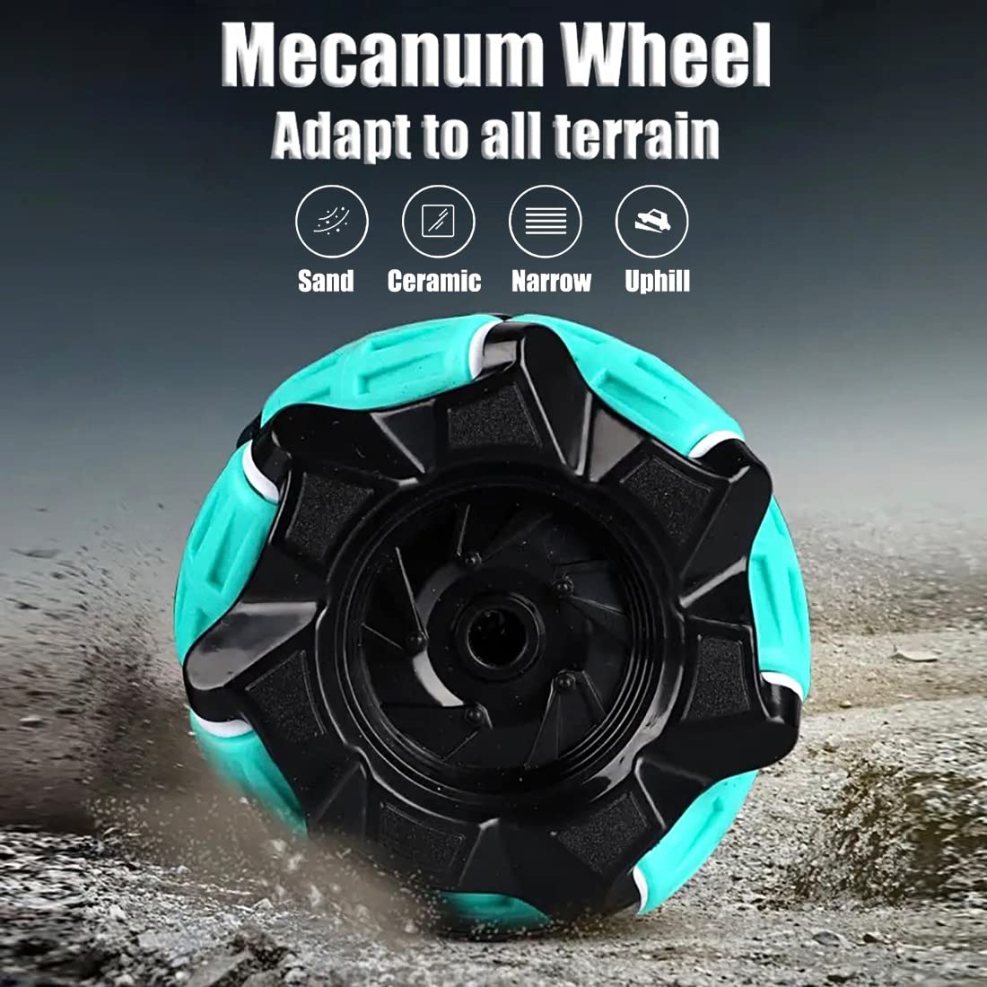 Wembley Rechargeable F1 Super Drifter 360° Rotation Remote Control Smoke car with LED Lights | 1:14 Fog Stunt High Speed 25KM/H Race Remote Control Fast Stunt Toy Car for Kids - Blue