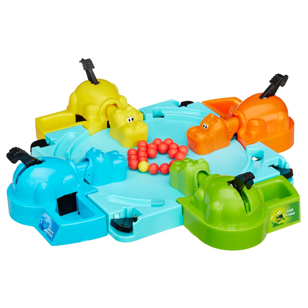 Hasbro Gaming Hungry Hungry Hippos Game, Fun Board Game For Kids, Game for Boys and Girls Ages 4 years old and Up