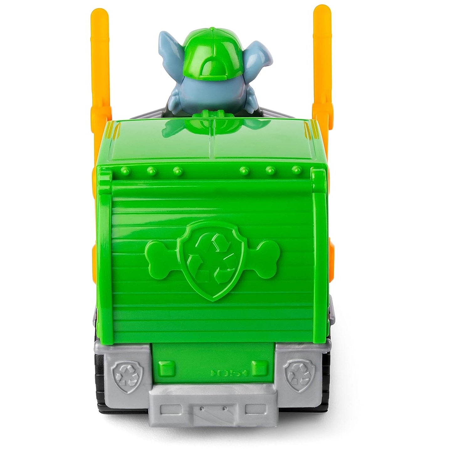 Paw Patrol, Rocky's Recycle Truck Vehicle with Collectible Figure, for Kids Aged 3 and Up, Multicolor, (6061804)