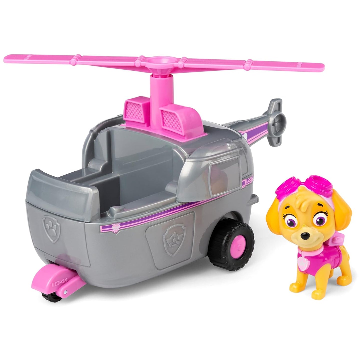 Paw Patrol, Skye Helicopter Vehicle with Collectible Figure, for Kids Aged 3 and Up, Multicolor, (6061800)