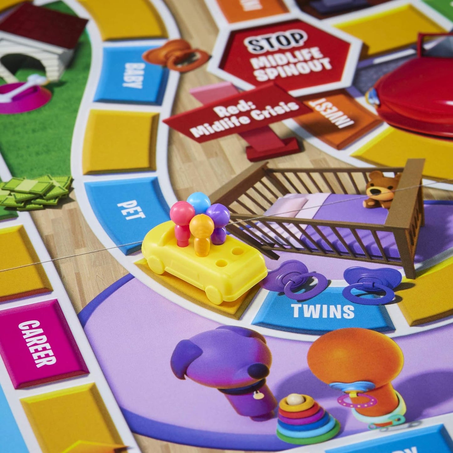 Hasbro Gaming - The Game of Life Board Game, Fun Board Game for Families and Kids, Classic Board Game for Boys & Girls Ages 8 and Up, Game for 2-8 Players