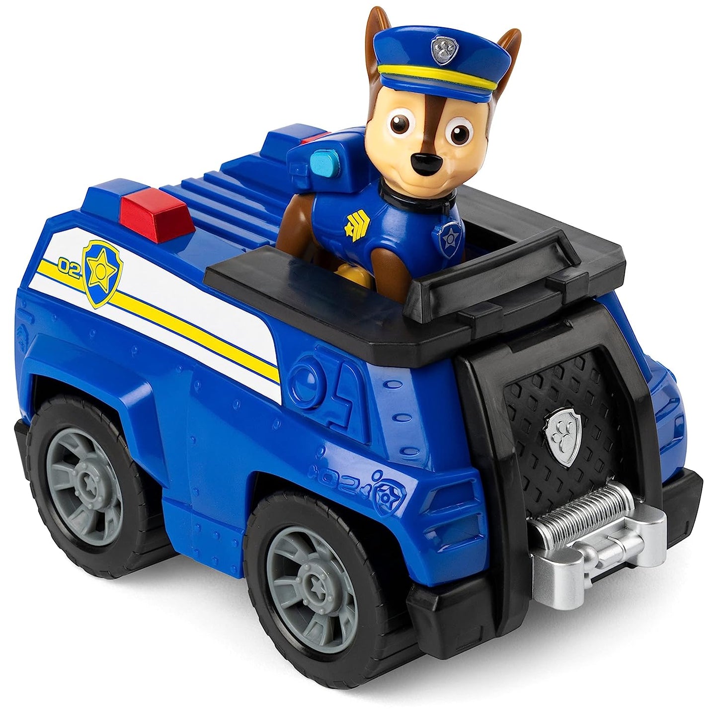 Paw Patrol Chase Patrol Cruiser Vehicle With Collectible Figure, For Kids Aged 3 And Up, Multicolor (6061799)
