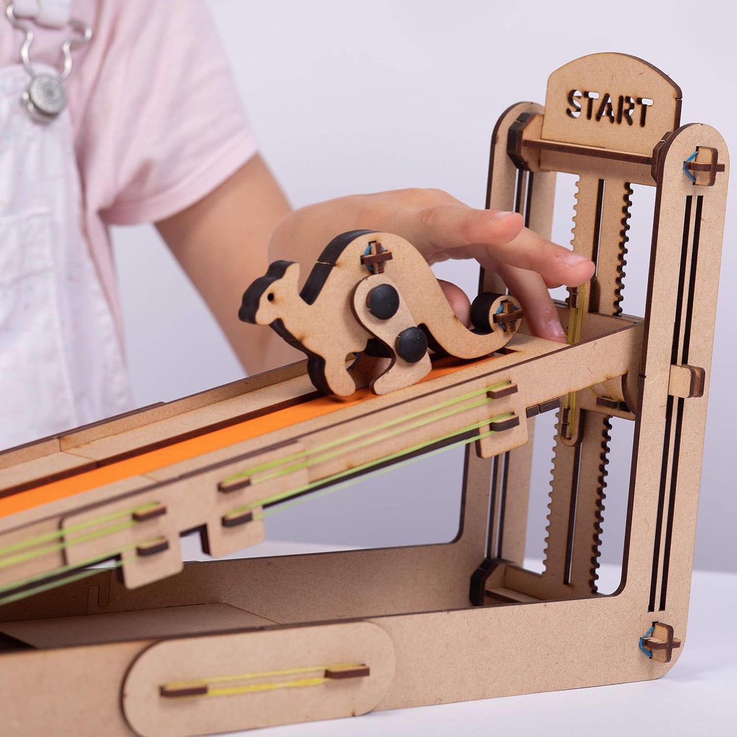 Smartivity Hop n Slide Slope Racing STEM Educational DIY Fun Toys, Educational & Construction based Activity Game for Kids 6 to 14, Gifts for Boys & Girls, Learn Science Engineering Project, Made in India