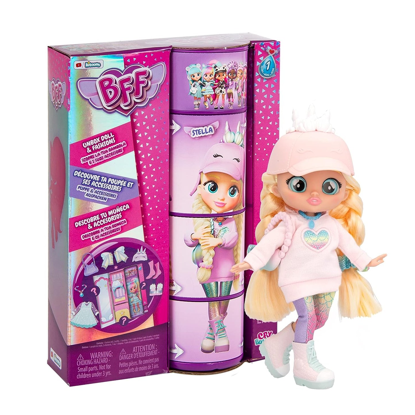 Cry Babies BFF Stella Fashion Doll