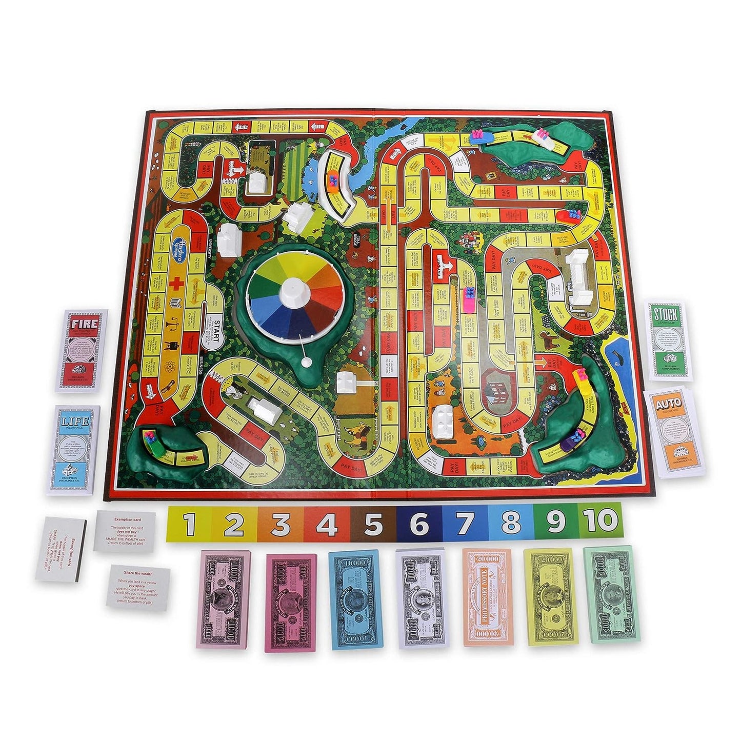 Hasbro Gaming - The Game of Life Board Game, Fun Board Game for Families and Kids, Classic Board Game For Boys & Girls Ages 9 and Up, Game for 2-8 Players