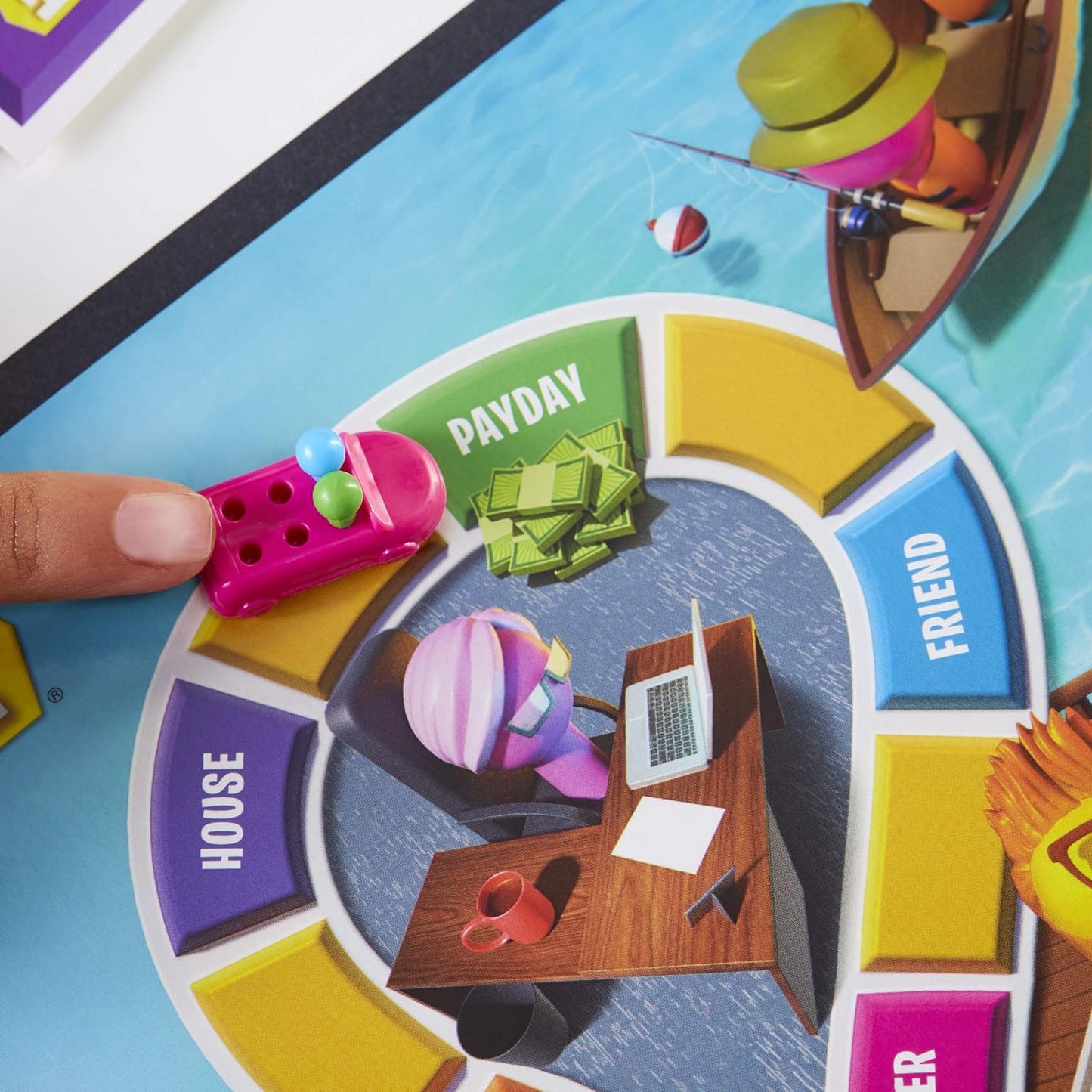 Hasbro Gaming - The Game of Life Board Game, Fun Board Game for Families and Kids, Classic Board Game for Boys & Girls Ages 8 and Up, Game for 2-8 Players