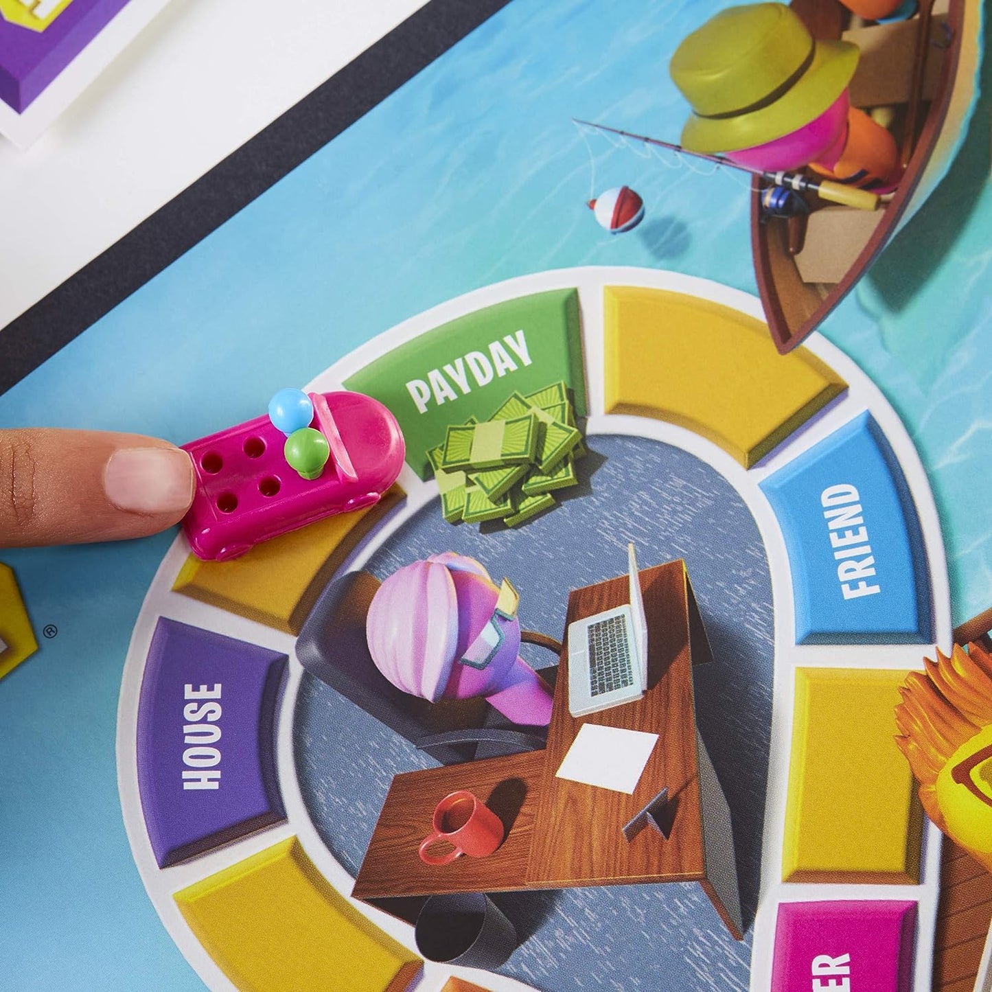 Hasbro Gaming - The Game of Life Board Game, Fun Board Game for Families and Kids, Classic Board Game for Boys & Girls Ages 8 and Up, Game for 2-8 Players