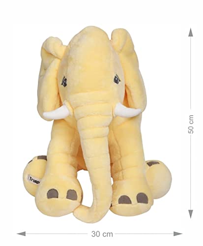 Mi Arcus Elephant Soft Toys for Girls Boys Kids Teddy and Bunny for Baby, Animal Stuffed Plush Toy 50 cm