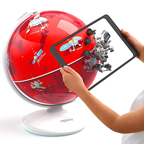 PlayShifu Educational Globe for Kids - Orboot Earth (Globe + App) Interactive AR World Globe | 400 Wonders, 1000+ Facts | STEM Toy Gifts for Kids 4-10 Years | No Borders, No Names on Orboot Globe