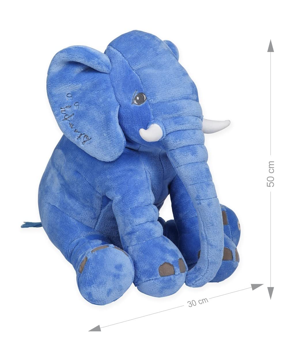 Mi Arcus Elephant Soft Toys for Girls Boys Kids Teddy and Bunny for Baby, Animal Stuffed Plush Toy 50 cm