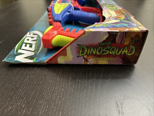 Nerf DinoSquad Terrodak 12 Nerf Elite Darts Dinosaur Design 4 Dart Toy Foam New