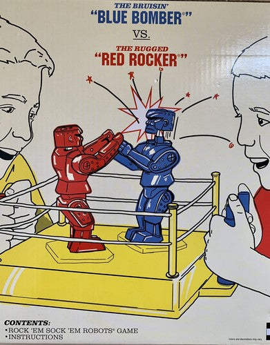 Rock'em Sock'em Robots Mattel 2014 Classic Boxing Toy Game New Sealed Original