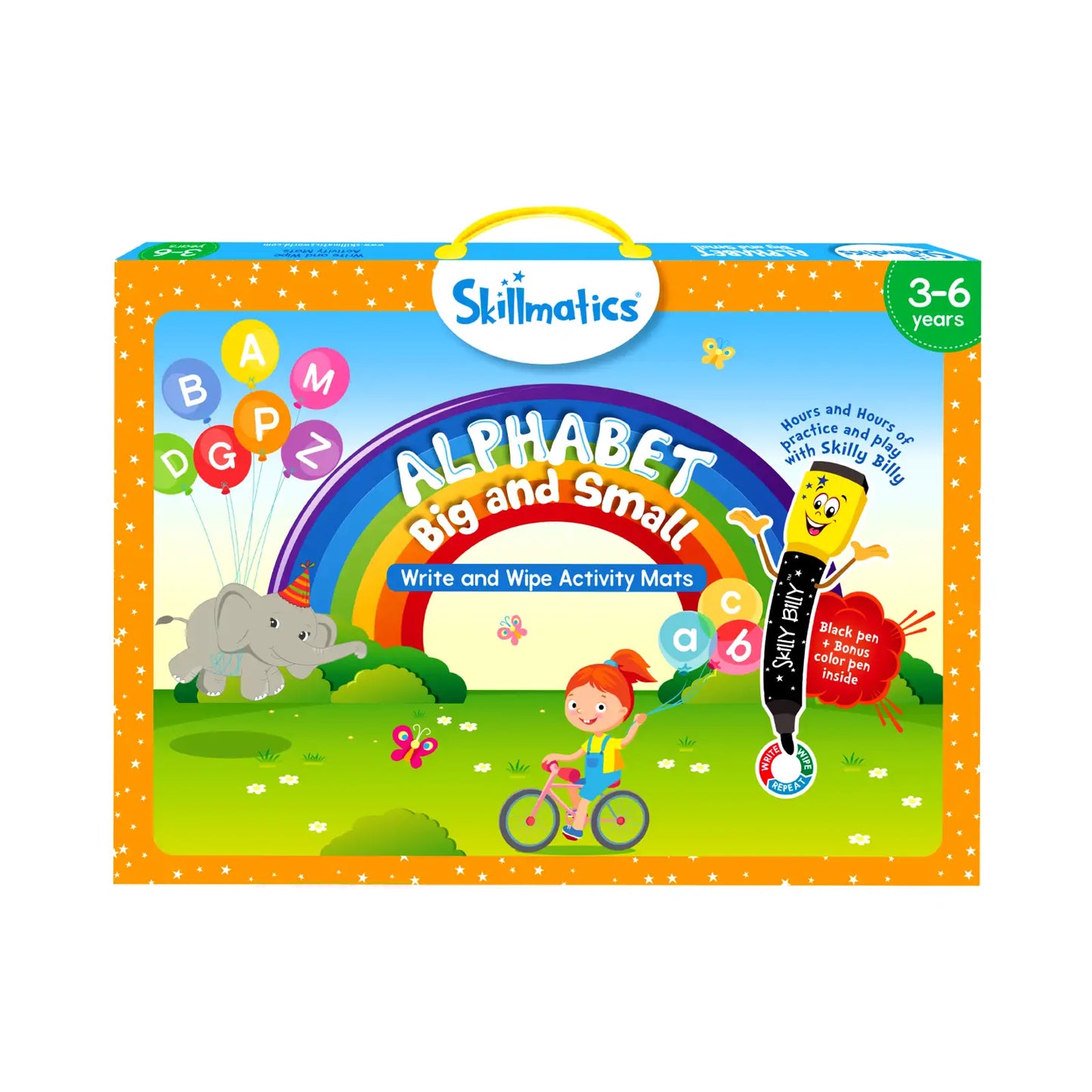 Alphabet Big & Small | Reusable Activity Mats (ages 3-6)