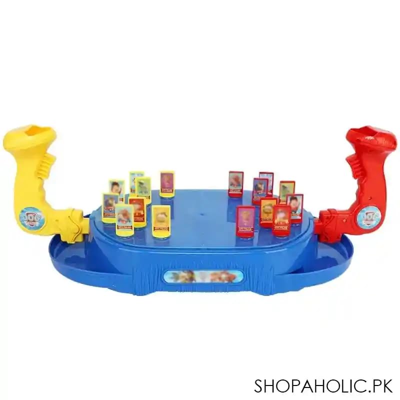 Pinball Game Board with Joystick, Kids Marble Shooting Interactive Table Game