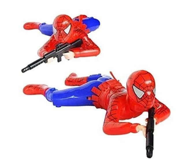 pmw Crawling Pose Superhero Spider Action Figure Moving Toy | Multicolor, For Kids, Superhero Theme, Crawling Pose, Action Figure