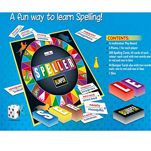 CRE0808 Speller Junior & Build A Sentence - 2 (Multi-Color) & Build A Sentence - 1 Card Game (Multi-Color, 60 Pieces)