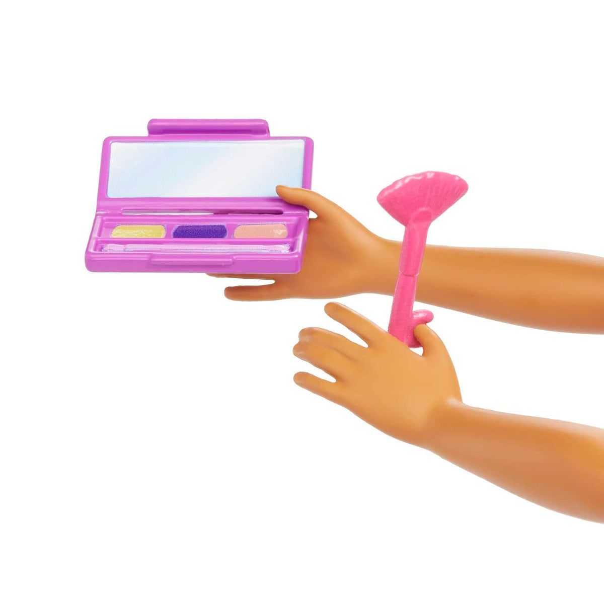 Barbie Makeup Artist Doll with Teal Hair and Career-Themed Accessories Like Palette and Brush