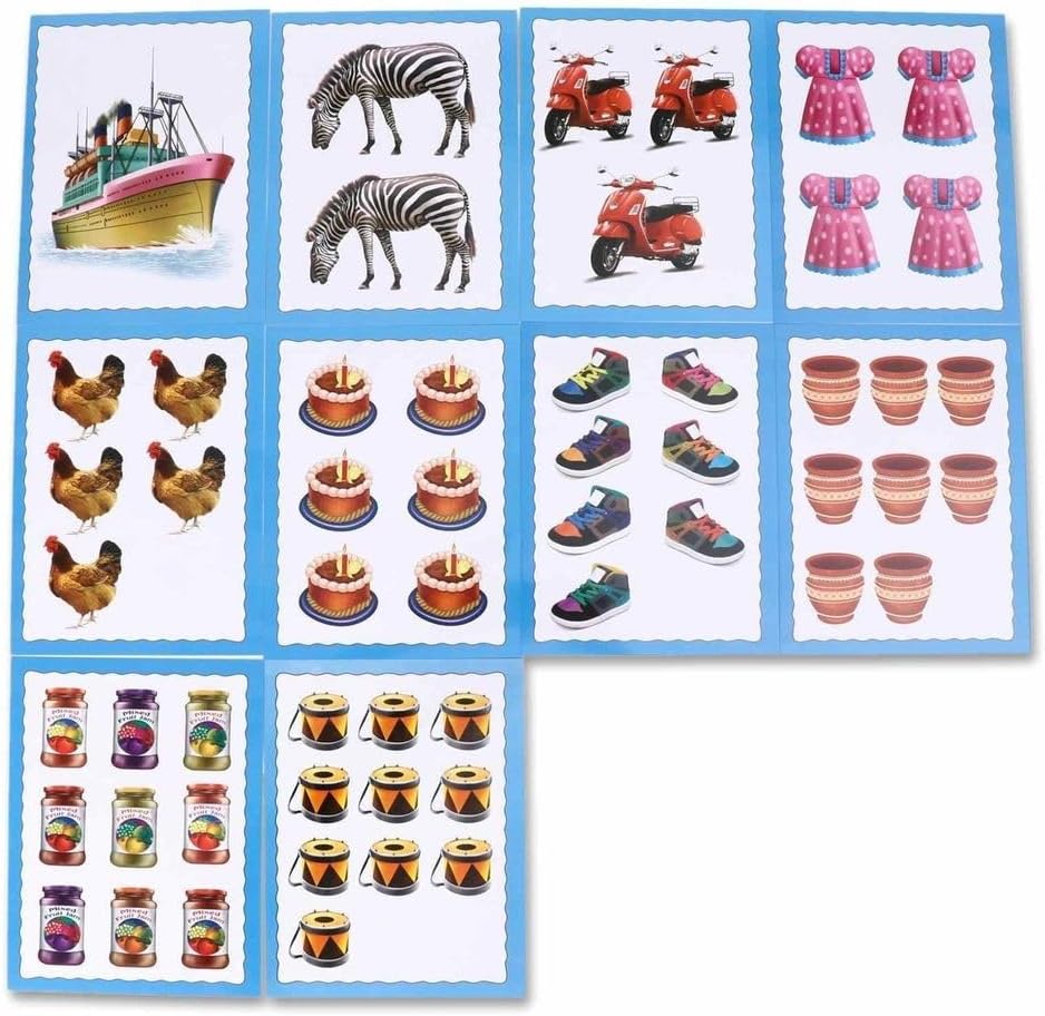 Creative Educational 0455 Flash Card Game Discover Numbers
