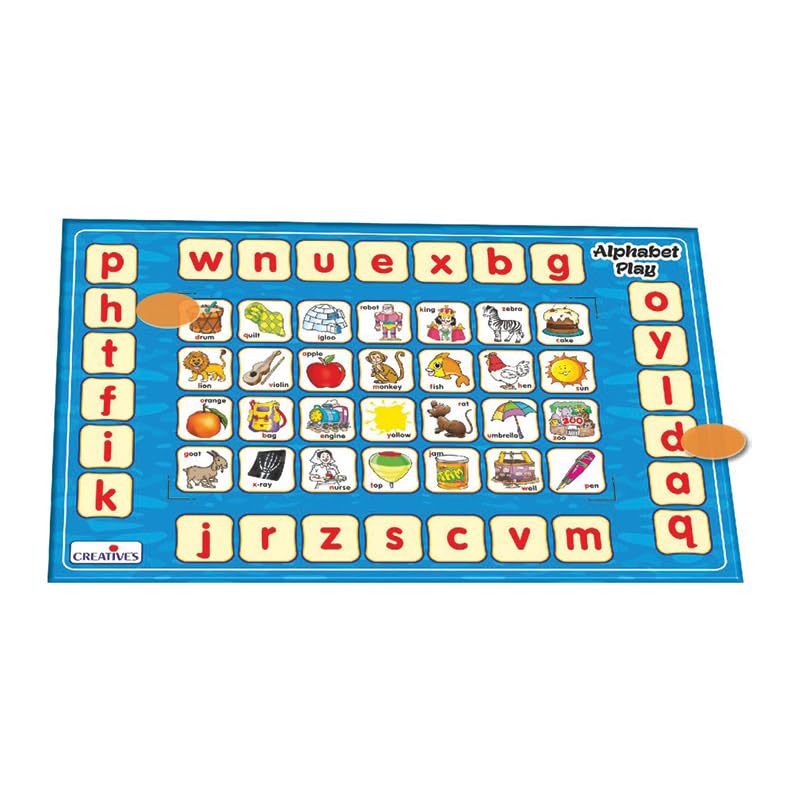 Creative's Combo Pack of 2 Box | Alphabet 3 in1 & Rhyming Words 3in1 | Early Learning | Alphabet & Rhyming Words Puzzles Game |Educational Games | Vocabulary Games | Gift Pack for Ages 3 & up