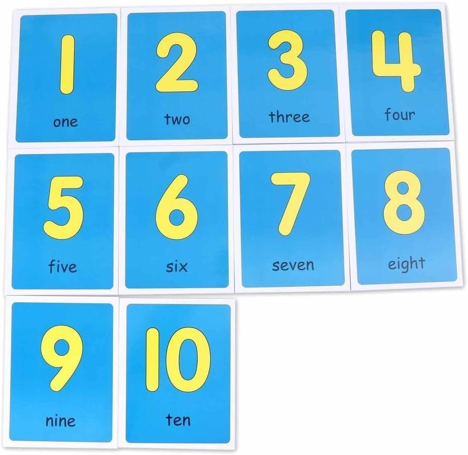 Creative Educational 0455 Flash Card Game Discover Numbers