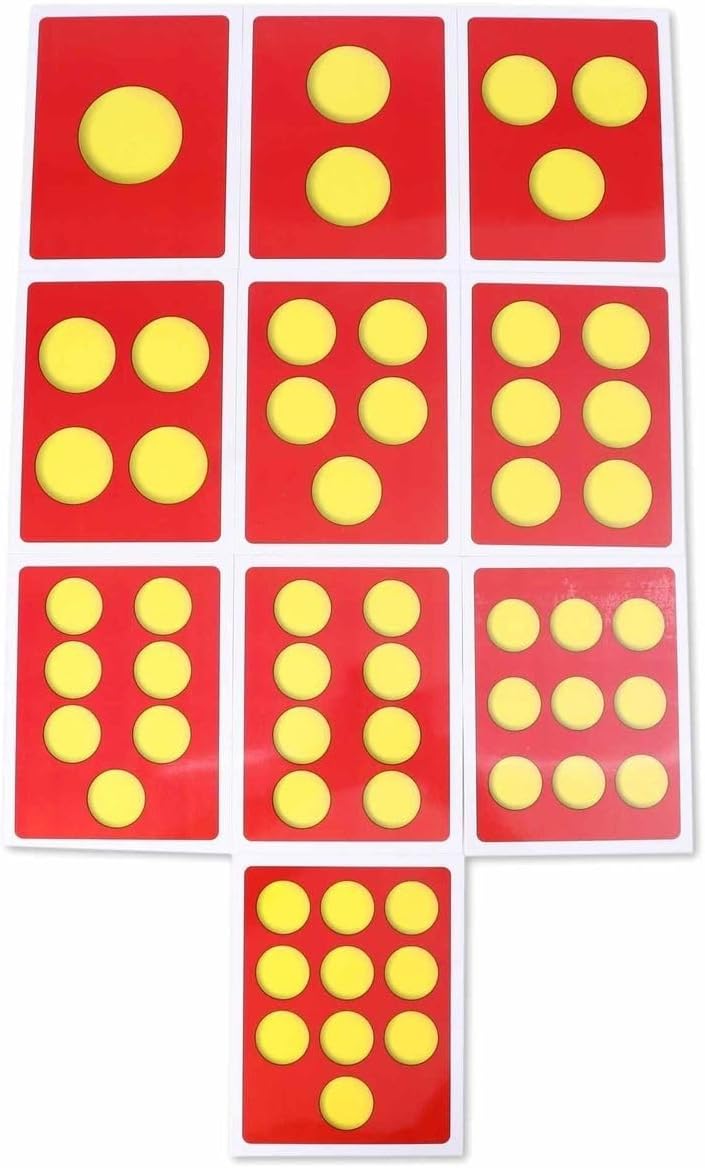 Creative Educational 0455 Flash Card Game Discover Numbers