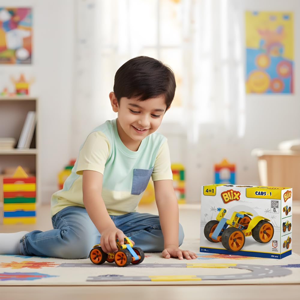 Blix Cars-1 Car Toys for Kid | Car Toys for Kid 5+ Years | Car for Kids | Car for Kids to Drive 5 Years 12