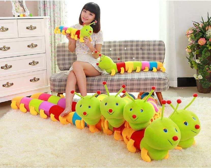 Caterpillar Soft Toy | Stuffed Toys | Animal Soft Toys for Kids (55 Cm/25")