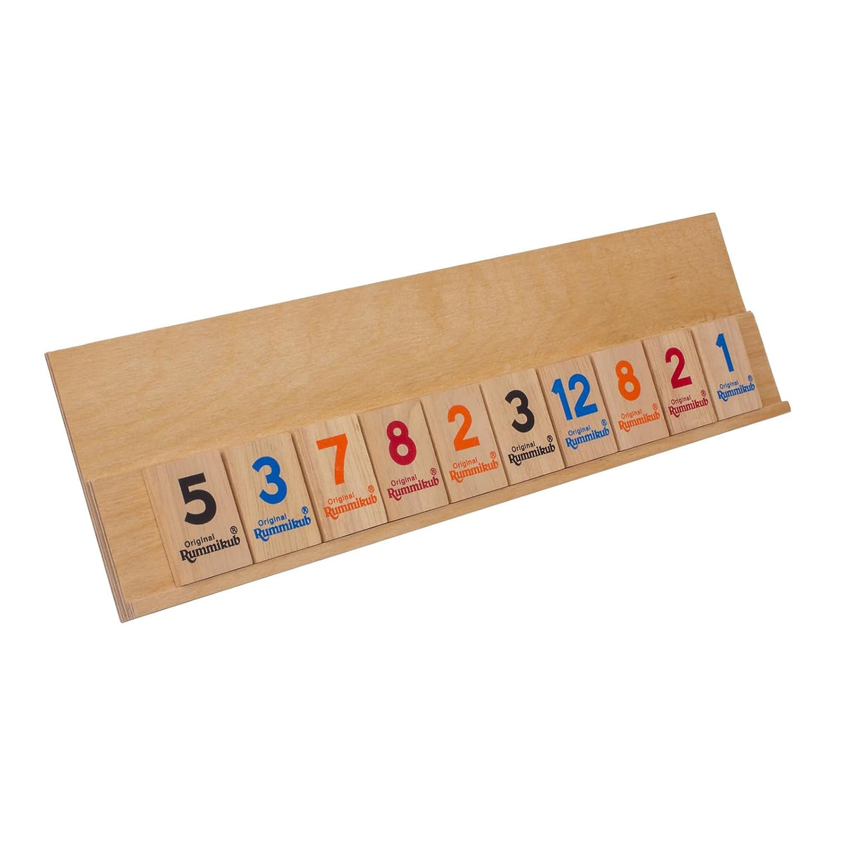Funskool Games Rummikub Wooden Tiles, 2-4 Players, Strategy Game for Kids and Adults, Fun Family Game, Ages: 7 Years+