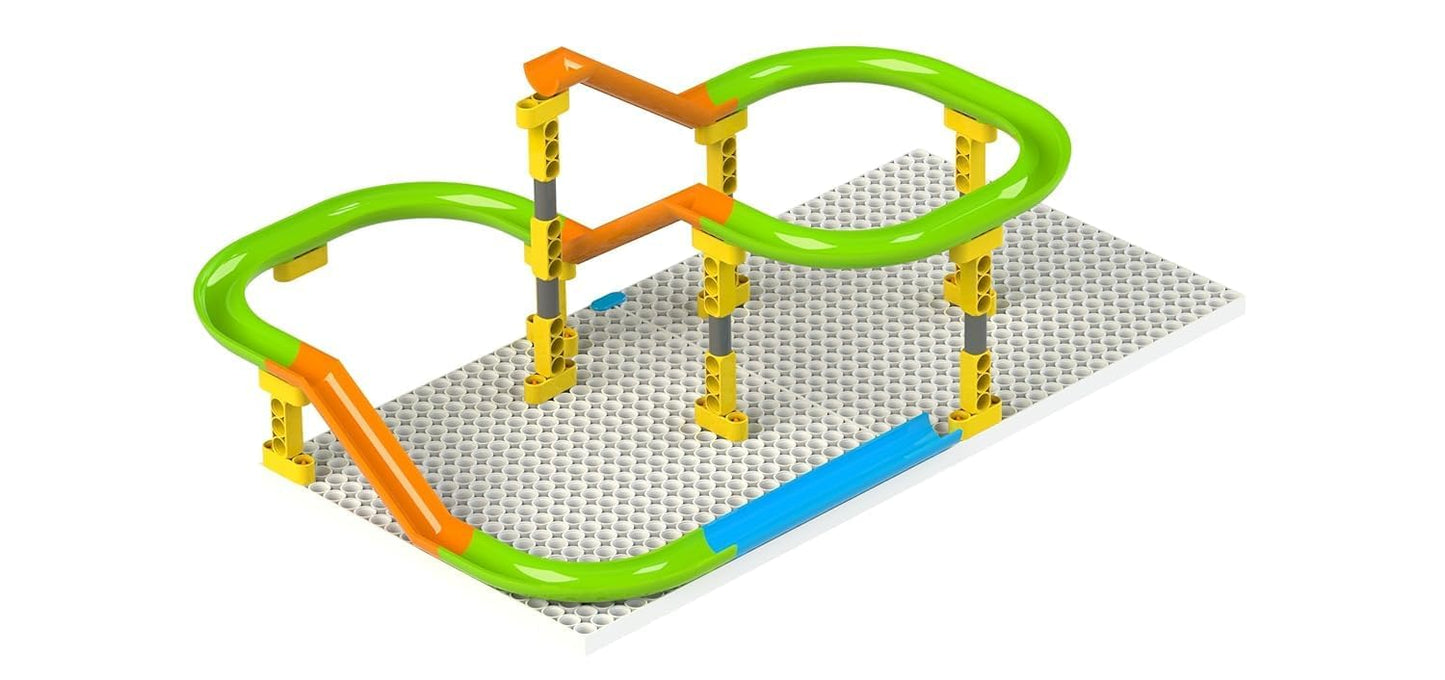 Kiti Kits Marble Run Design & Build Your Own Track 118 pcs Age 5 to 14 Years Players 1 and More