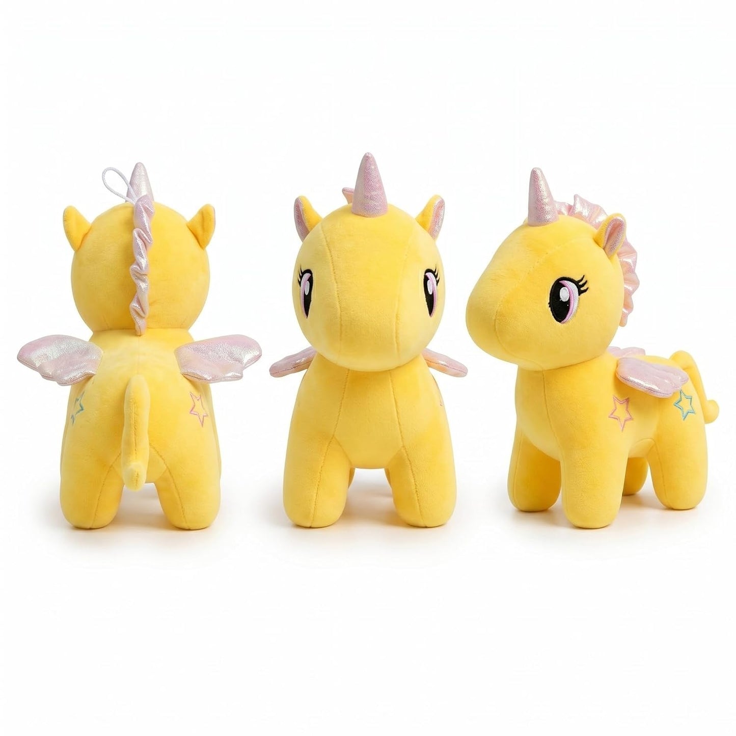 Unicorn Plush Soft Toy for Kids (25 cm) | Ultra Soft Cute Unicorn with Sparkle Horn & Wings | Huggable Gift Toy for Boys & Girls