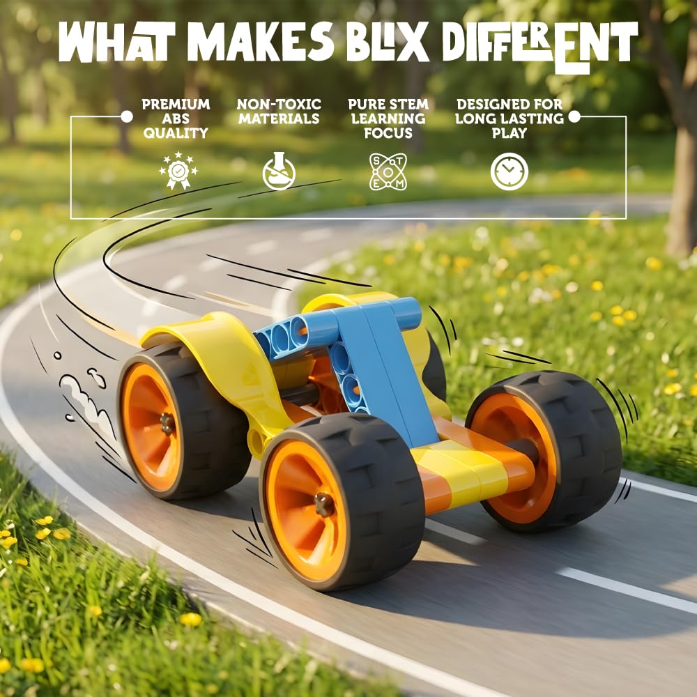 Blix Cars-1 Car Toys for Kid | Car Toys for Kid 5+ Years | Car for Kids | Car for Kids to Drive 5 Years 12